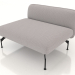 3d model Sofa module 1.5 seater - preview