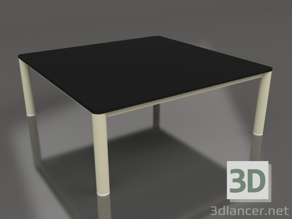 3D Modell Couchtisch 94×94 (Gold, DEKTON Domoos) - Vorschau