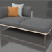 3d model Sofa module, section 2 right (Sand) - preview