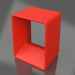 Modelo 3d Banqueta baixa (vermelho) - preview