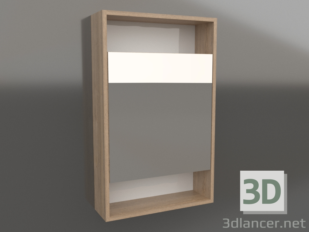 modello 3D Armadietto a specchio 50 cm (SIT0405DB) - anteprima