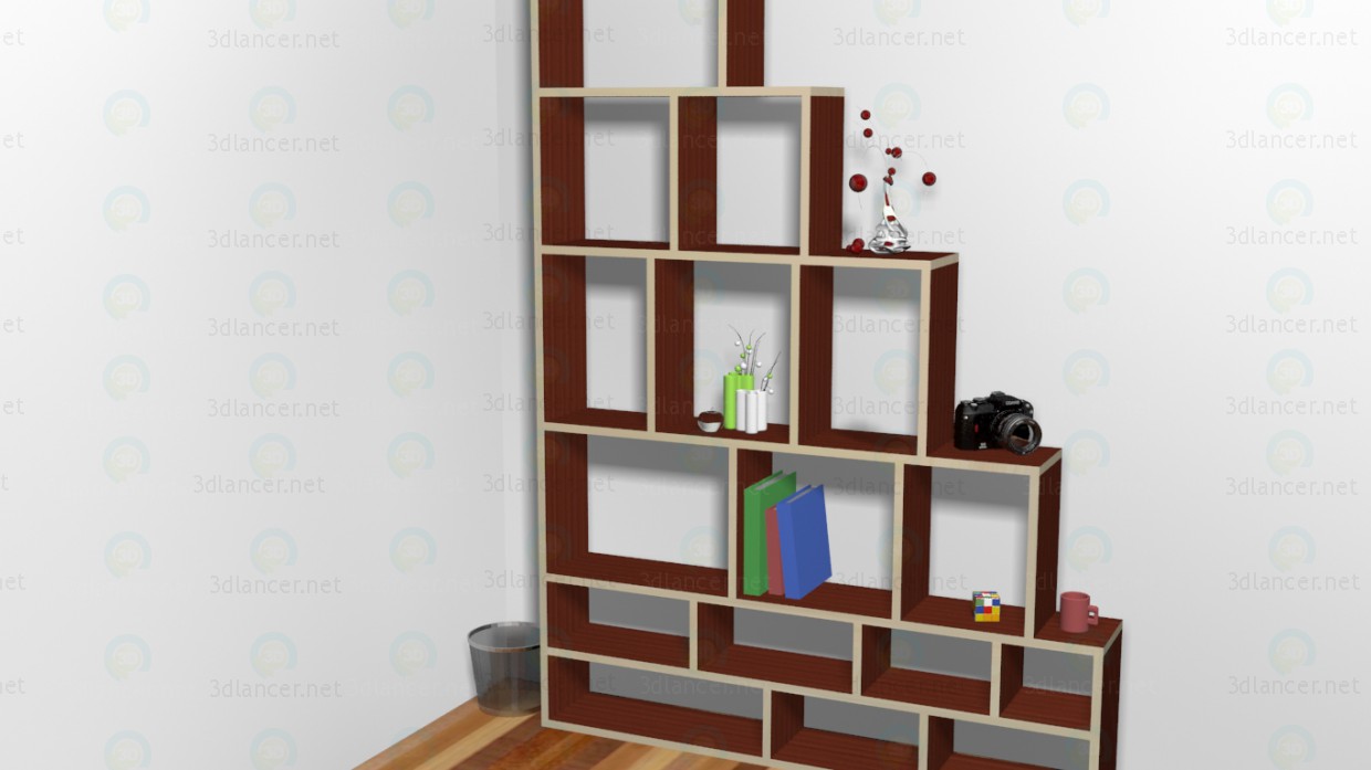 3d Modern cabinet model buy - render