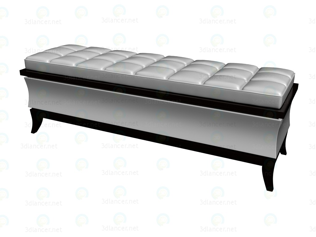 3d model Bench - preview