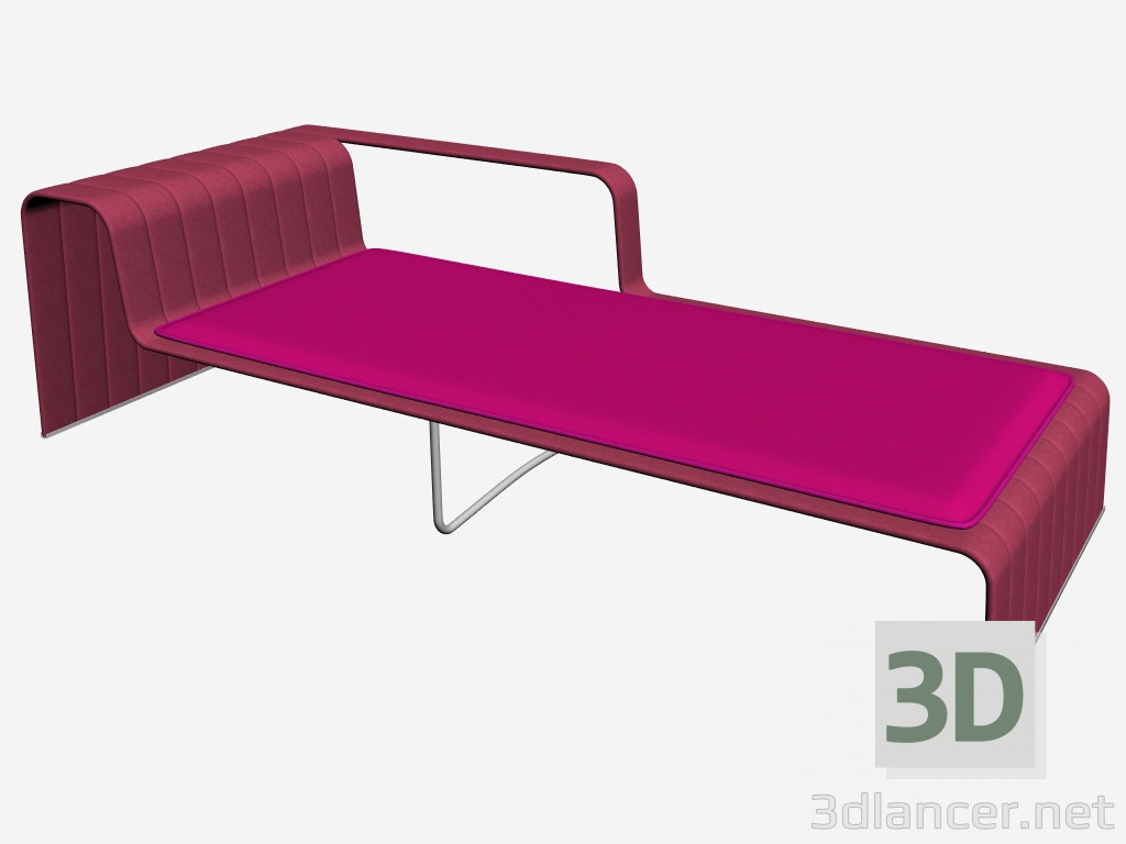 3d model Chaise marco B18MD - vista previa