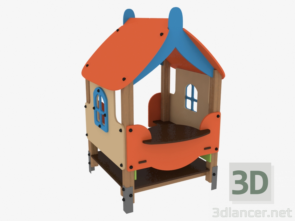 3d model Children's play house (V5009) - preview