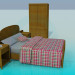 3d model Muebles para el dormitorio - vista previa