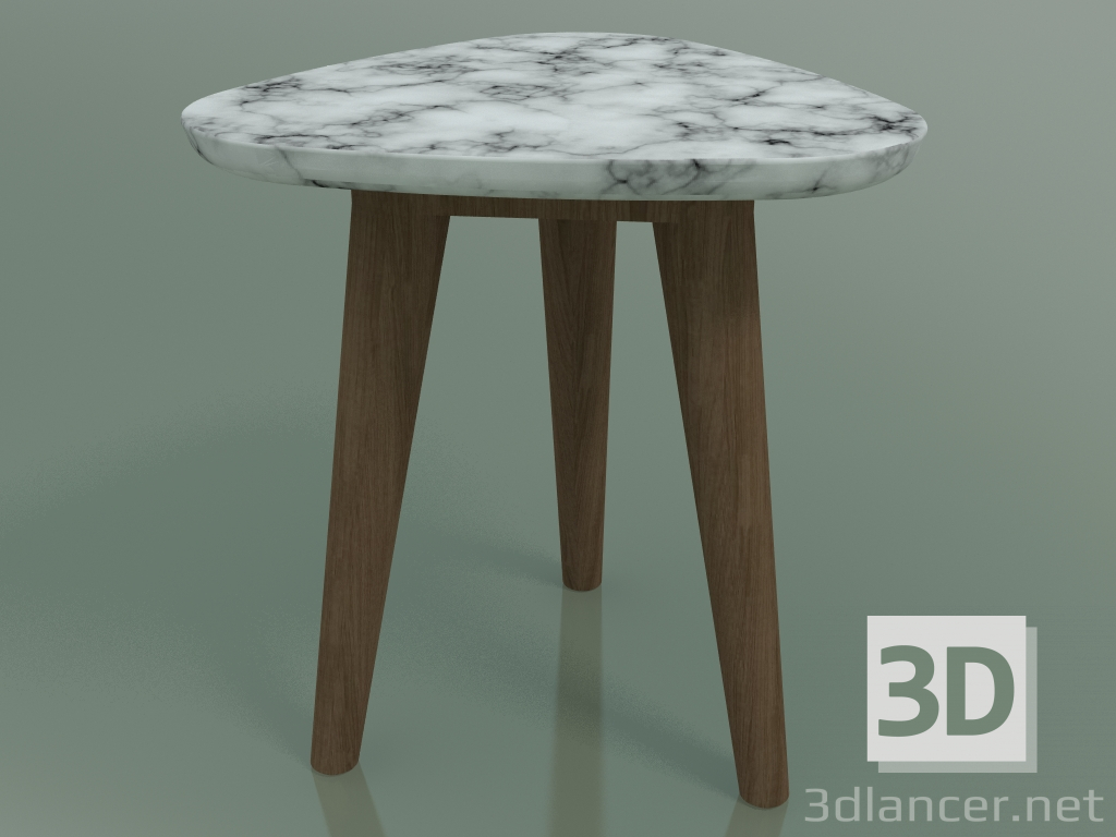 modèle 3D Table d'appoint (241, marbre, naturel) - preview