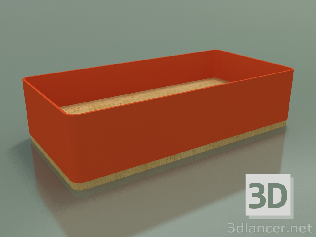 modello 3D Scrivania MOLESKINE (В23) - anteprima