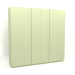 modello 3D Armadio MW 04 vernice (3000x600x2850, verde chiaro) - anteprima