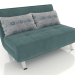 3d model Sofa bed Lilly (mint turquoise) - preview