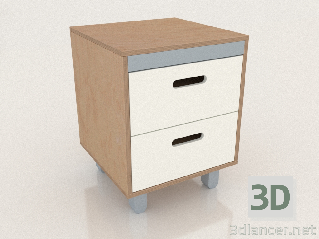 3d model Gabinete TUNE B (RQTBAA) - vista previa