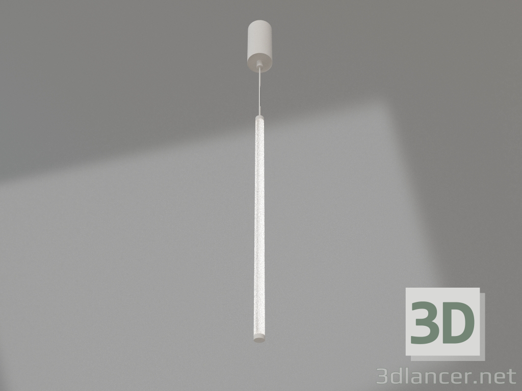 modello 3D Lampada SP-JEDI-HANG-R18-6W Warm3000 (WH, 360°, 230V) - anteprima