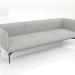 3d model Sofa module 3 seats - preview