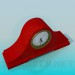 3d model Interior clock - preview