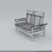 3d sofa model buy - render