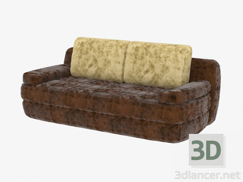 Modelo 3d Sofá-cama de casal - preview