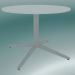 modèle 3D Table MISTER X (9505-51 (Ø60cm), H 50cm, blanche, blanche) - preview