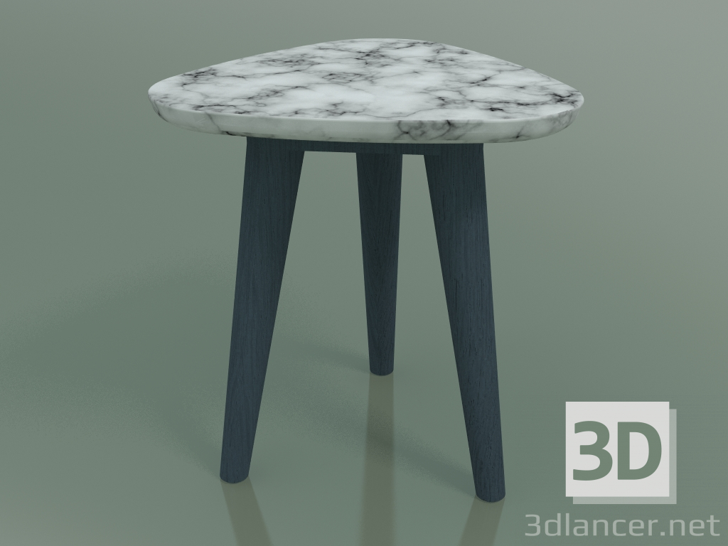 Modelo 3d Mesa de apoio (241, mármore, azul) - preview