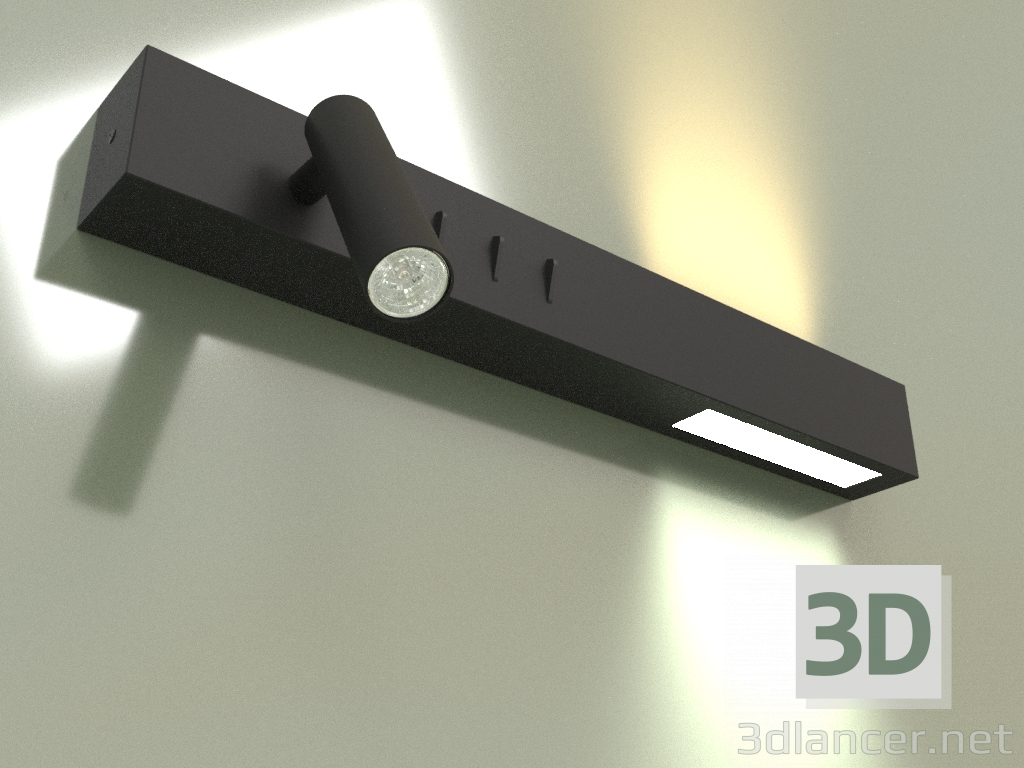 3d model Wall lamp L-VADUD 3200K BK 15021 - preview