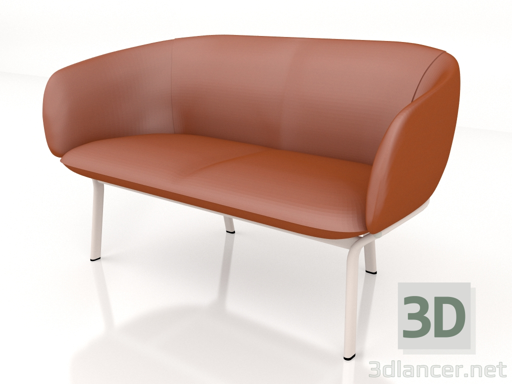 modello 3D Divano Grazia GR02 - anteprima