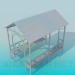 3d model Gazebo - preview