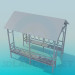 3d model Gazebo - preview