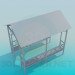 3d model Gazebo - preview