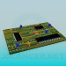 3d model Circuit board - preview