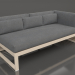 3d model Modular sofa, section 1 right (Sand) - preview