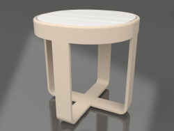 Table basse ronde Ø42 (DEKTON Zenith, Sable)