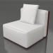 3d model Sofa module, section 3 (Wine red) - preview