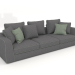 3D Modell Cartier Sofa 3 (Galioano 03) - Vorschau