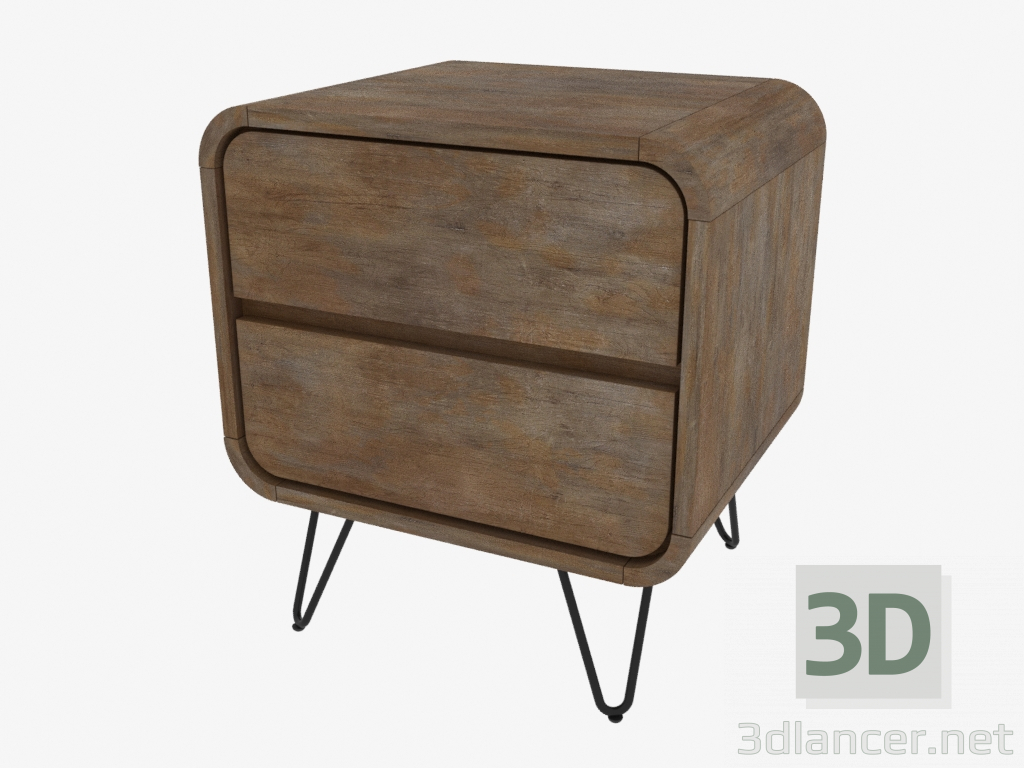 modèle 3D Table de chevet - preview