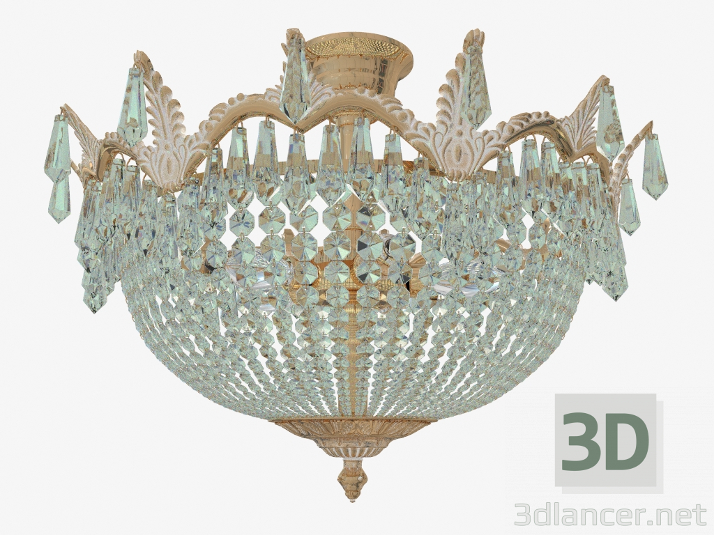 modèle 3D Lustre VERSAILLES (DIA585-PT50-WG) - preview