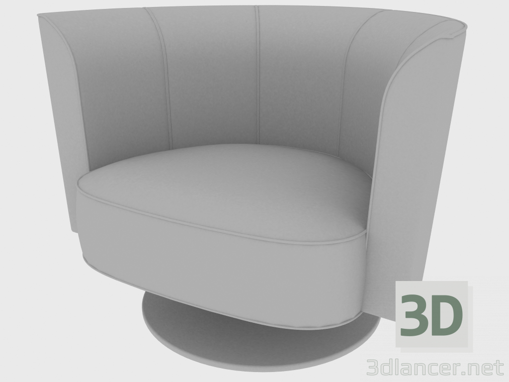 3d модель Кресло LUDWIG ARMCHAIR (90X73XH70) – превью