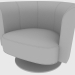 3d модель Крісло LUDWIG ARMCHAIR (90X73XH70) – превью