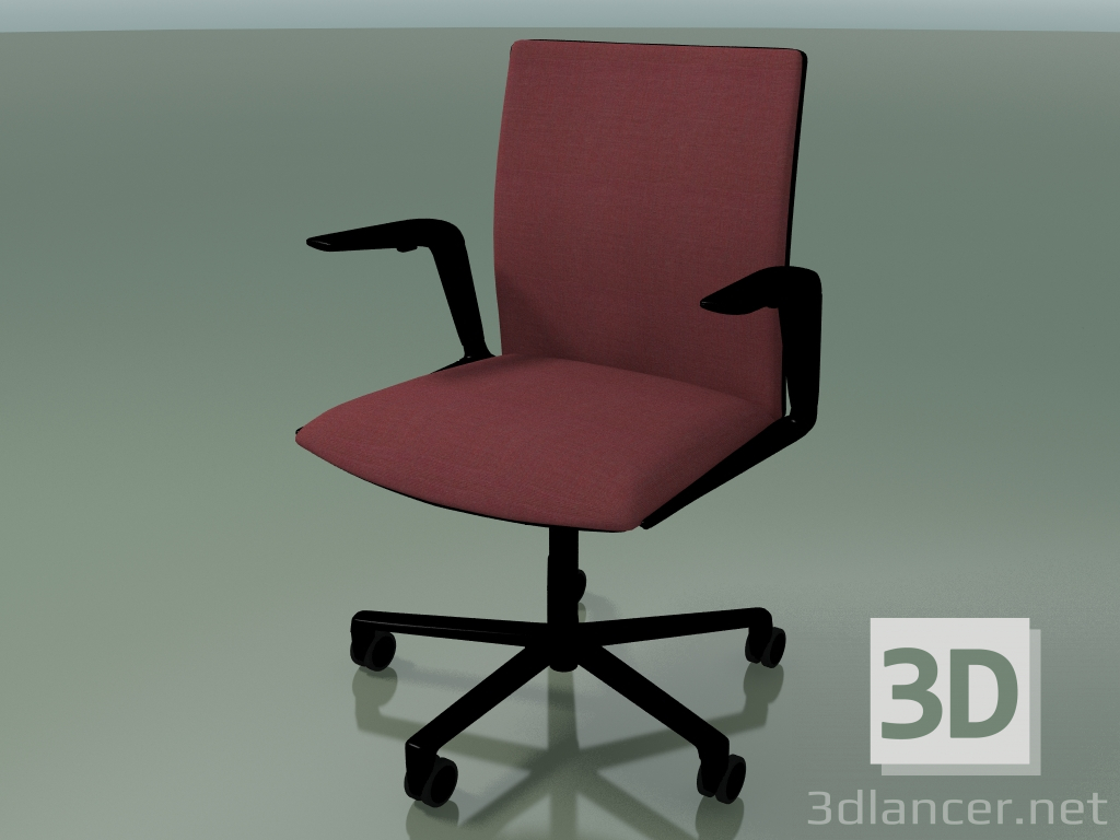 3d model Chair 4811 (5 wheels, front trim - fabric, V39) - preview