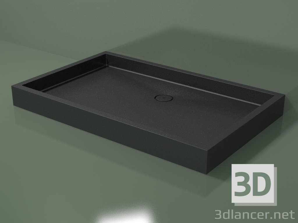 3d model Shower tray Alto (30UA0143, Deep Nocturne C38, 160x100 cm) - preview