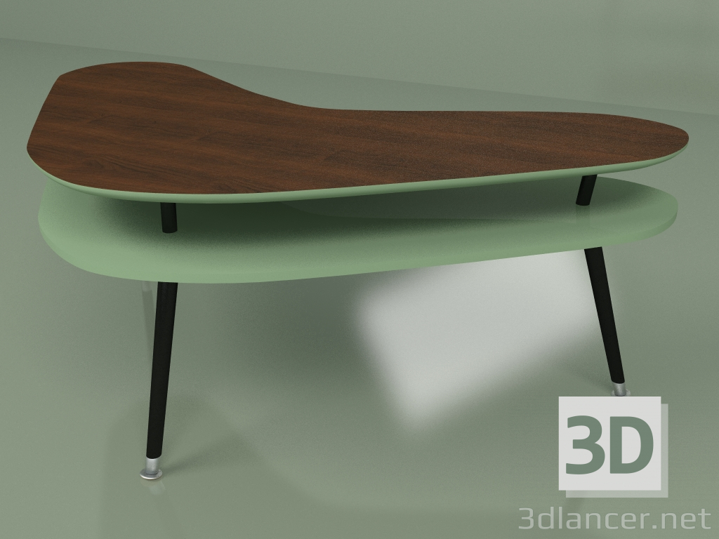 Modelo 3d Mesa de centro Boomerang (keil) - preview