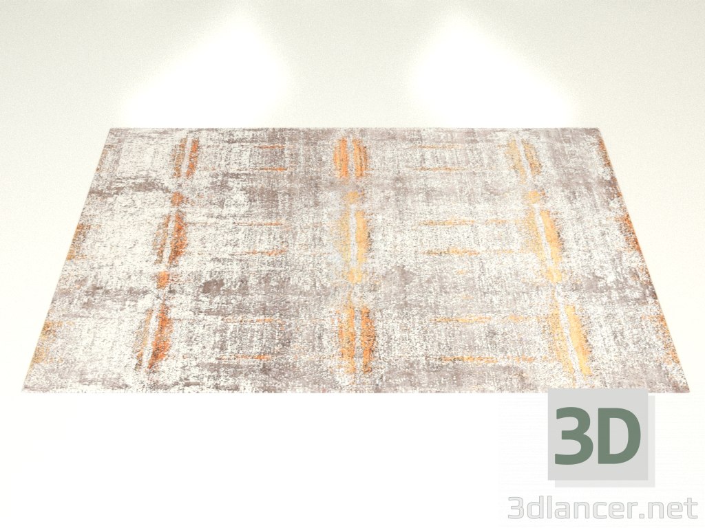 3d model Alfombra anudada, diseño Milos - vista previa