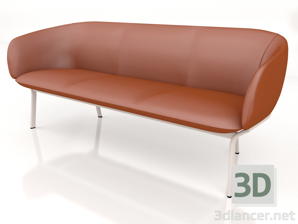 modello 3D Divano Grazia GR03 - anteprima