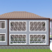 modèle 3D two-storey house - preview