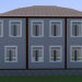 modèle 3D two-storey house - preview