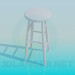 3d model Stool - preview