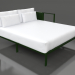 3d model Sofa module XL, section 2 left (Bottle green) - preview