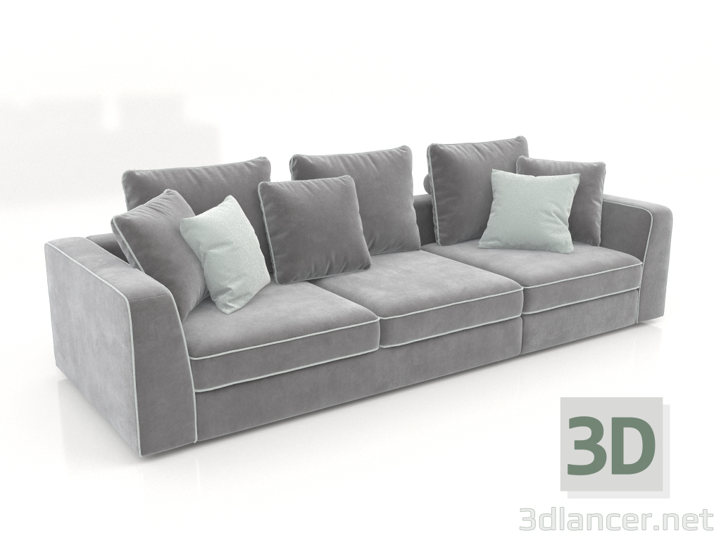 3d model Cartier sofa 3 (Gallardo 29) - preview