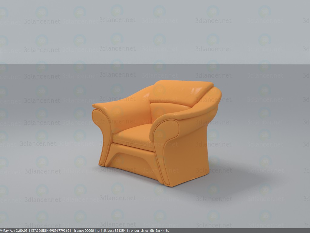 3d chair of the BRW model buy - render