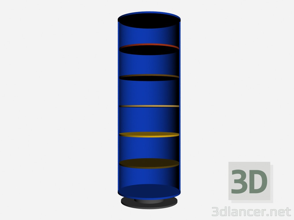 modèle 3D Grille CILINDRI bébé - preview