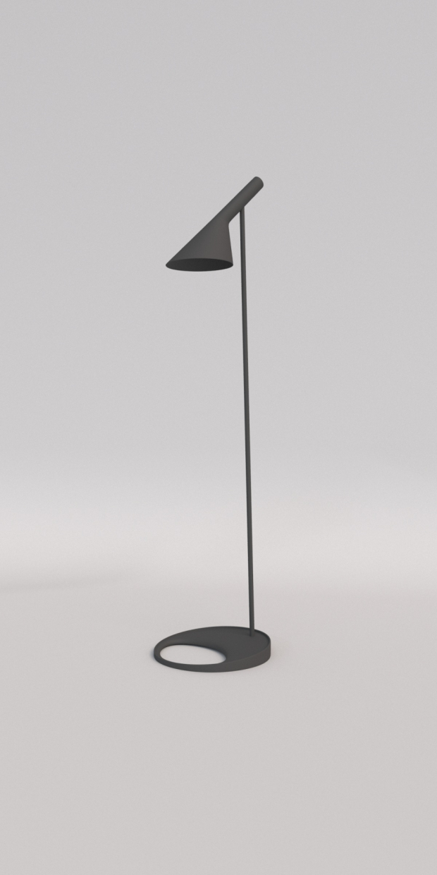 modèle 3D Lampe de sol - preview