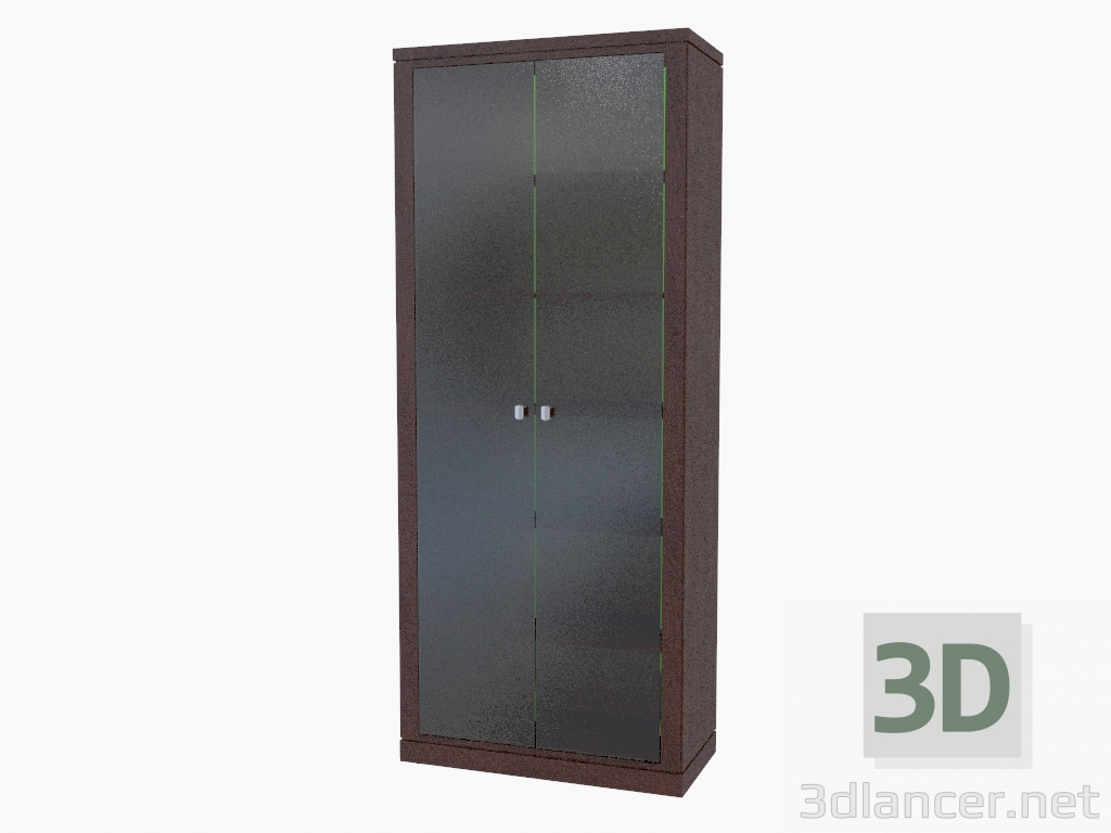 Modelo 3d Prateleira com portas de vidro (685-31) - preview